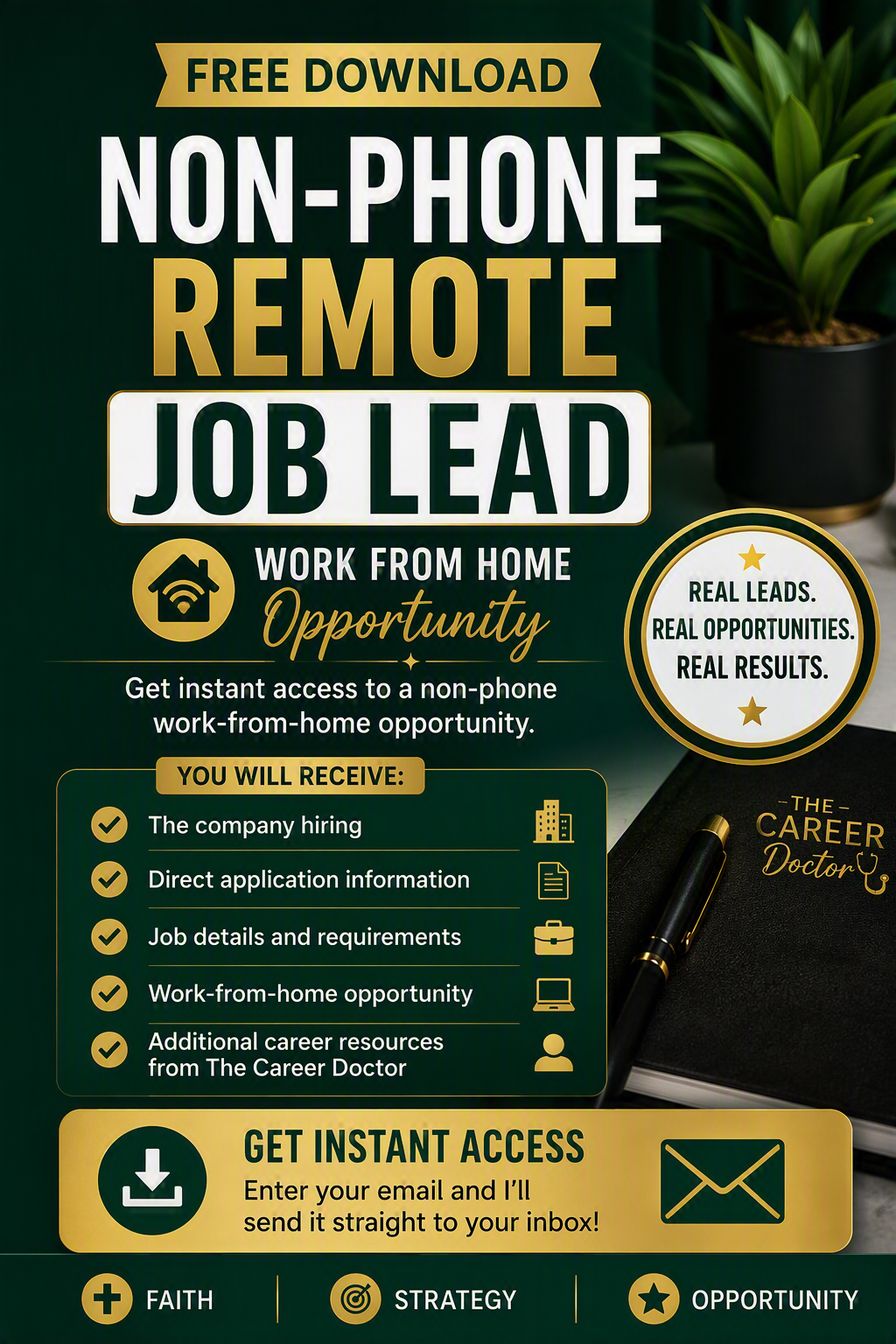🚀 Free Non-Phone Remote Job Lead